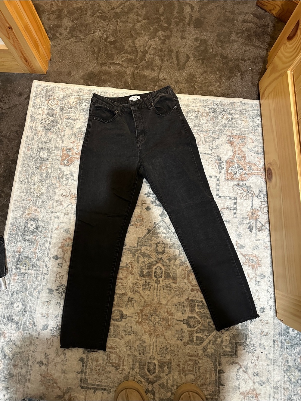 Forever 21 High-Rise Black Skinny Jeans